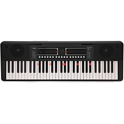 K1+ Clavier avec 61 Touches Lumineuses et Bluetooth par Gear4music - Publicité K1+ Clavier avec 61 Touches Lumineuses et Bluetooth par Gear4music - Publicité