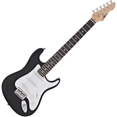 Guitare Électrique LA 3/4 par Gear4music Noir - Publicité Guitare Électrique LA 3/4 par Gear4music Noir - Publicité