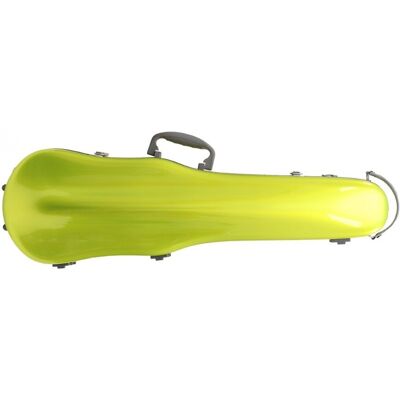 Spirit Cases Spirit Polycarbonate Violin Case 4/4 Fluorescent Green - Publicité Spirit Cases Spirit Polycarbonate Violin Case 4/4 Fluorescent Green - Publicité