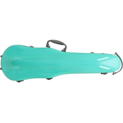Spirit Cases Spirit Polycarbonate Violin Case 4/4 Turquoise - Publicité Spirit Cases Spirit Polycarbonate Violin Case 4/4 Turquoise - Publicité