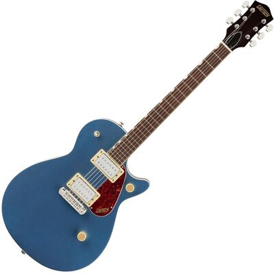 Gretsch Streamliner Jet Club Single-Cut with Wraparound Laurel Fingerboard Dark Denim - Publicité Gretsch Streamliner Jet Club Single-Cut with Wraparound Laurel Fingerboard Dark Denim - Publicité
