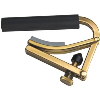 Shubb C2B Nylon String Guitar Capo Brass - Publicité Shubb C2B Nylon String Guitar Capo Brass - Publicité