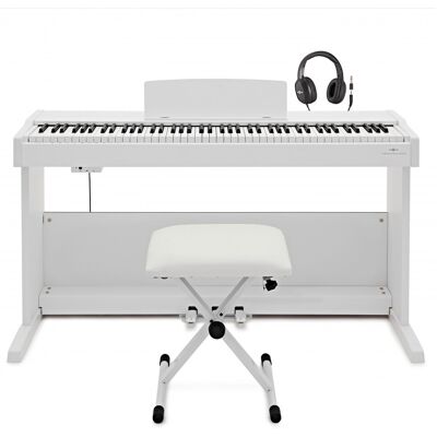 Gear4Music VISIONKEY-500 Piano Numérique avec Pack Blanc - Publicité Gear4Music VISIONKEY-500 Piano Numérique avec Pack Blanc - Publicité