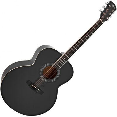 Guitare Acoustique Jumbo par Gear4music Noir - Publicité Guitare Acoustique Jumbo par Gear4music Noir - Publicité