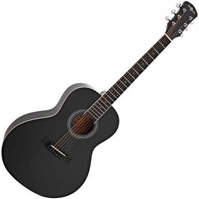 Guitare Acoustique Parlour par Gear4music Noir - Publicité Guitare Acoustique Parlour par Gear4music Noir - Publicité