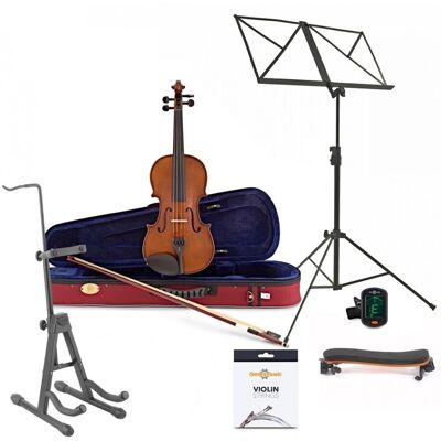 Stentor Student 2 Violin Outfit 3/4 and Accessories Bundle - Publicité Stentor Student 2 Violin Outfit 3/4 and Accessories Bundle - Publicité