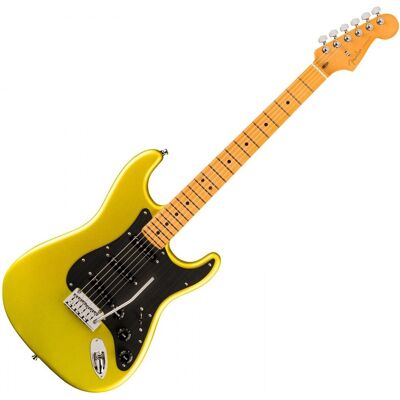 Fender American Ultra II Stratocaster MN Solar Flare - Publicité Fender American Ultra II Stratocaster MN Solar Flare - Publicité