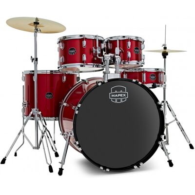 Mapex Comet Series Compact 22 Rock Fusion Drum Kit Infra Red - Publicité Mapex Comet Series Compact 22 Rock Fusion Drum Kit Infra Red - Publicité