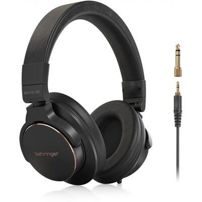 Behringer BH470-BK Studio Monitoring Headphones - Publicité Behringer BH470-BK Studio Monitoring Headphones - Publicité