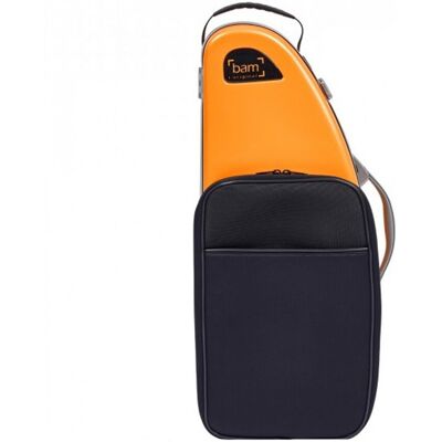 BAM DEF4101XL La Defense Alto Saxophone Case with Pocket Orange - Publicité BAM DEF4101XL La Defense Alto Saxophone Case with Pocket Orange - Publicité