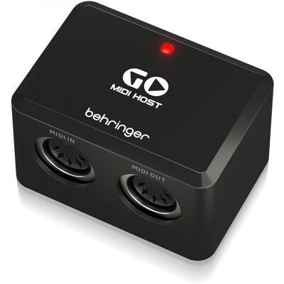 Behringer GO MIDI HOST Compact MIDI/USB Interface - Publicité Behringer GO MIDI HOST Compact MIDI/USB Interface - Publicité