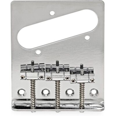 Gear4Music Guitarworks 3-Saddle Guitar Bridge Left Handed Chrome - Publicité Gear4Music Guitarworks 3-Saddle Guitar Bridge Left Handed Chrome - Publicité