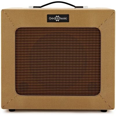 Combo de Guitare Electrique en Tweed 35 W par Gear4music - Publicité Combo de Guitare Electrique en Tweed 35 W par Gear4music - Publicité
