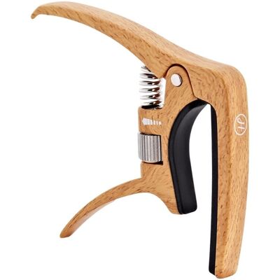 Hartwood Adjustable Tension Capo Light Wood - Publicité Hartwood Adjustable Tension Capo Light Wood - Publicité