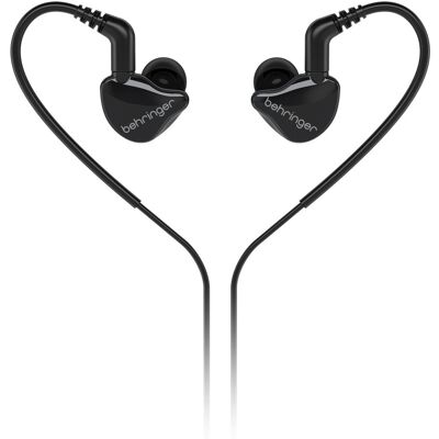 Behringer MO240-CK PRO Dual-Driver In-Ear Monitoring Earphones Black - Publicité Behringer MO240-CK PRO Dual-Driver In-Ear Monitoring Earphones Black - Publicité
