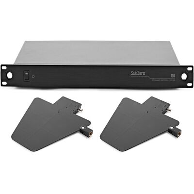 SubZero 4 Channel UHF Antenna Divider with Directional UHF Antennas - Publicité SubZero 4 Channel UHF Antenna Divider with Directional UHF Antennas - Publicité