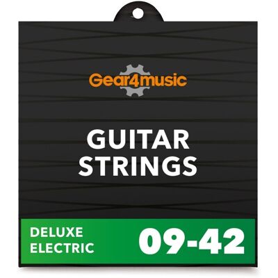 Gear4Music Alice Cordes De Guitare Électrique Deluxe Super Light - Publicité Gear4Music Alice Cordes De Guitare Électrique Deluxe Super Light - Publicité