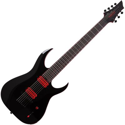 Schecter Sunset 7 String Red Dawn - Publicité Schecter Sunset 7 String Red Dawn - Publicité