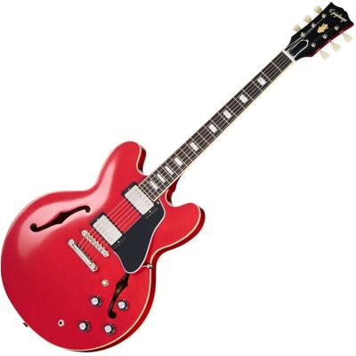 Epiphone 1962 ES-335 Reissue Sixties Cherry - Publicité Epiphone 1962 ES-335 Reissue Sixties Cherry - Publicité