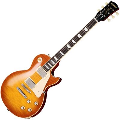 Epiphone 1960 Les Paul Standard Reissue Iced Tea Burst - Publicité Epiphone 1960 Les Paul Standard Reissue Iced Tea Burst - Publicité