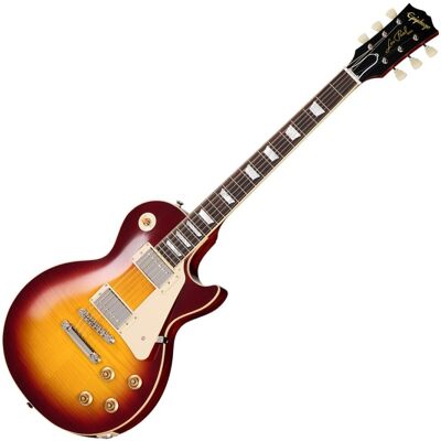 Epiphone 1959 Les Paul Standard Reissue Deep Cherry Sunburst - Publicité Epiphone 1959 Les Paul Standard Reissue Deep Cherry Sunburst - Publicité