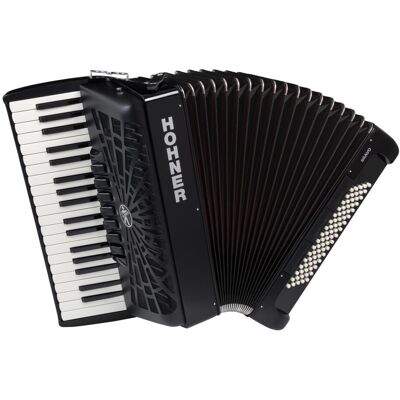 Hohner Bravo III 72 Silent Key Accordion Black - Publicité Hohner Bravo III 72 Silent Key Accordion Black - Publicité