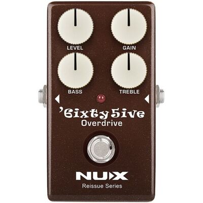 NUX 6ixty 5ive Overdrive Pedal - Publicité NUX 6ixty 5ive Overdrive Pedal - Publicité
