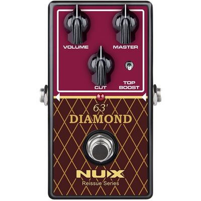 NUX 63 Diamond Overdrive Pedal - Publicité NUX 63 Diamond Overdrive Pedal - Publicité