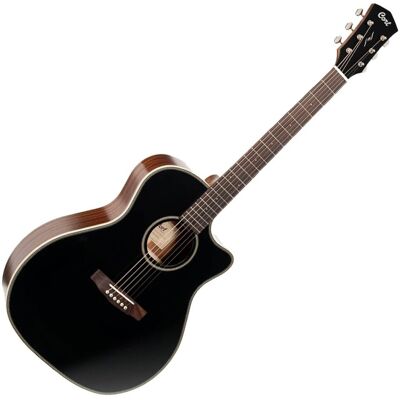 Cort Essence GA4 Black Top Semi-Gloss - Publicité Cort Essence GA4 Black Top Semi-Gloss - Publicité
