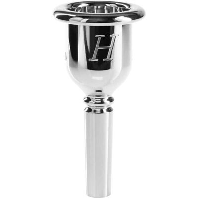 Denis Wick Heritage Bass Trombone Mouthpiece Large Shank 0AL Silver Plated - Publicité Denis Wick Heritage Bass Trombone Mouthpiece Large Shank 0AL Silver Plated - Publicité