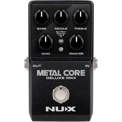 NUX Metal Core Deluxe mkII Pedal - Publicité NUX Metal Core Deluxe mkII Pedal - Publicité