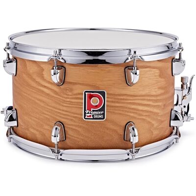 Premier Artist 14" x 8" Birch Snare Drum Antique Ash - Publicité Premier Artist 14" x 8" Birch Snare Drum Antique Ash - Publicité