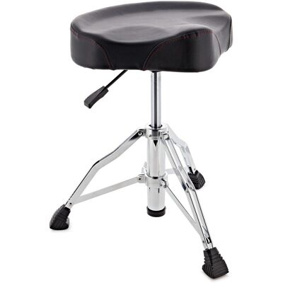 Hydraulic Saddle Drum Throne by Gear4music - Publicité Hydraulic Saddle Drum Throne by Gear4music - Publicité