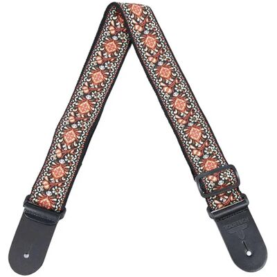 Tourtech Tt-cotbrw Guitar Strap Brown - Publicité Tourtech Tt-cotbrw Guitar Strap Brown - Publicité