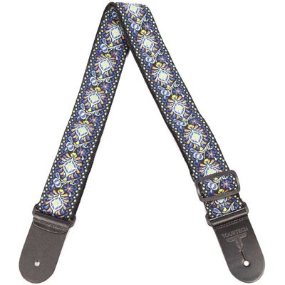 Tourtech Tt-cotblu Guitar Strap Blue - Publicité Tourtech Tt-cotblu Guitar Strap Blue - Publicité