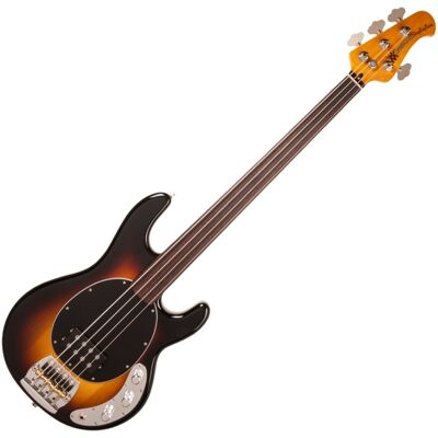 Music Man Pino Palladino Fretless StingRay - Publicité Music Man Pino Palladino Fretless StingRay - Publicité