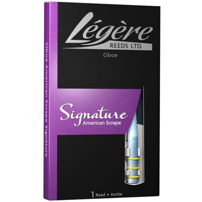 Legere Oboe Reed Signature American Scrape Medium - Publicité Legere Oboe Reed Signature American Scrape Medium - Publicité