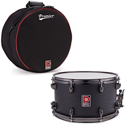 Premier Artist 14" x 8" Birch Snare Drum & Soft Case Stealth Black - Publicité Premier Artist 14" x 8" Birch Snare Drum & Soft Case Stealth Black - Publicité