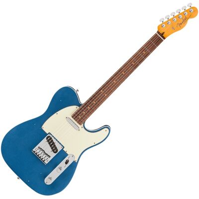Fender American Ultra Luxe Vintage 60s Telecaster Custom RW Lake Placid Blue - Publicité Fender American Ultra Luxe Vintage 60s Telecaster Custom RW Lake Placid Blue - Publicité