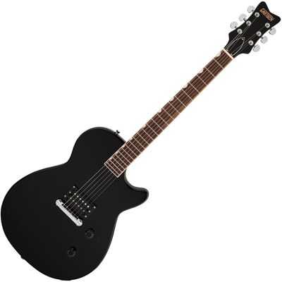 Gretsch Streamliner Jet Club 1 Pickup Jet Black - Publicité Gretsch Streamliner Jet Club 1 Pickup Jet Black - Publicité