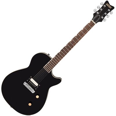 Gretsch Streamliner Jet 1 Pickup Jet Black - Publicité Gretsch Streamliner Jet 1 Pickup Jet Black - Publicité