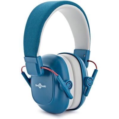 Protège-Oreilles Colorés pour Enfants par Gear4music Bleu - Publicité Protège-Oreilles Colorés pour Enfants par Gear4music Bleu - Publicité