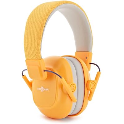 Protège-Oreilles Colorés pour Enfants par Gear4music Jaune - Publicité Protège-Oreilles Colorés pour Enfants par Gear4music Jaune - Publicité