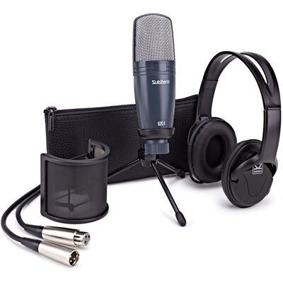 SubZero REC-1 Condenser Mic & Monitoring Pack - Publicité SubZero REC-1 Condenser Mic & Monitoring Pack - Publicité