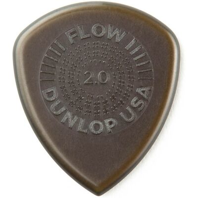 Dunlop Flow Grip 2.00mm Players (6 Pack) - Publicité Dunlop Flow Grip 2.00mm Players (6 Pack) - Publicité