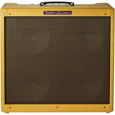 Fender 59 Bassman LTD Valve Guitar Amp Lacquered Tweed - Publicité Fender 59 Bassman LTD Valve Guitar Amp Lacquered Tweed - Publicité