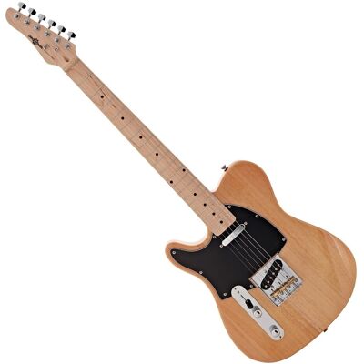 Knoxville Left Handed Electric Guitar by Gear4music Natural - Publicité Knoxville Left Handed Electric Guitar by Gear4music Natural - Publicité