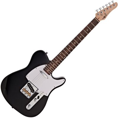 Knoxville Electric Guitar by Gear4music Black - Publicité Knoxville Electric Guitar by Gear4music Black - Publicité