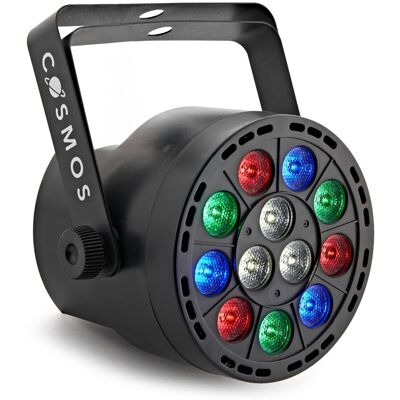 Gear4Music Cosmos 12W RGBW Mini Par Party Light - Publicité Gear4Music Cosmos 12W RGBW Mini Par Party Light - Publicité