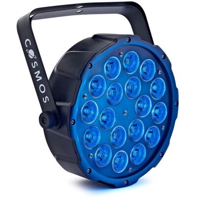 Gear4Music Cosmos 216W RGBWA and UV Flat Par Can - Publicité Gear4Music Cosmos 216W RGBWA and UV Flat Par Can - Publicité